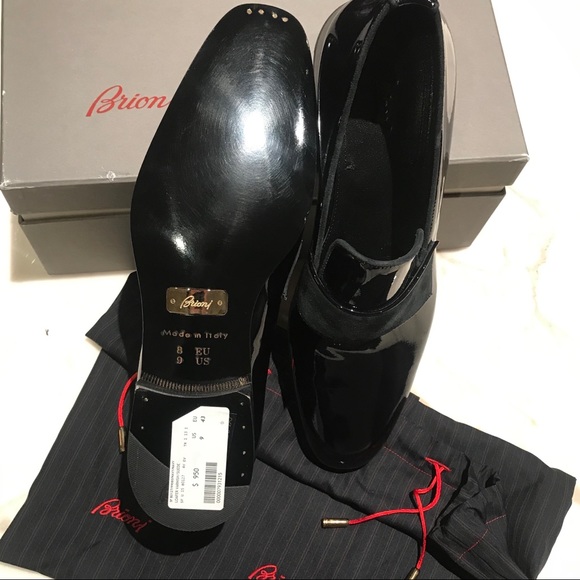 BRIONI tuxedo loafers *NWT* - Picture 4 of 14